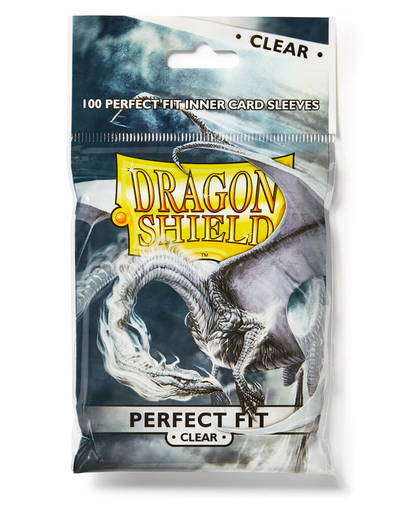Accessories - Sleeves - Dragon Shield - Perfect Fit - Clear - 100