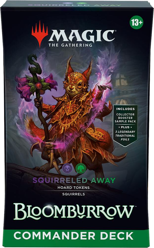 Magic - Bloomburrow Commander - Deck - Squirreled Away