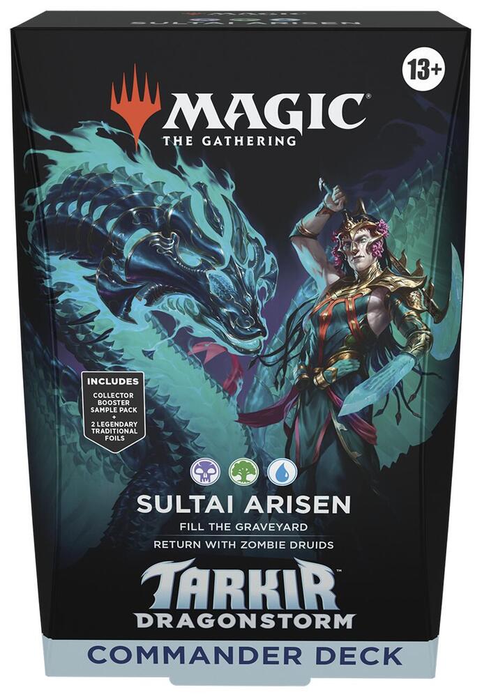 Magic - Tarkir Dragonstorm Commander - Deck - Sultai Arisen