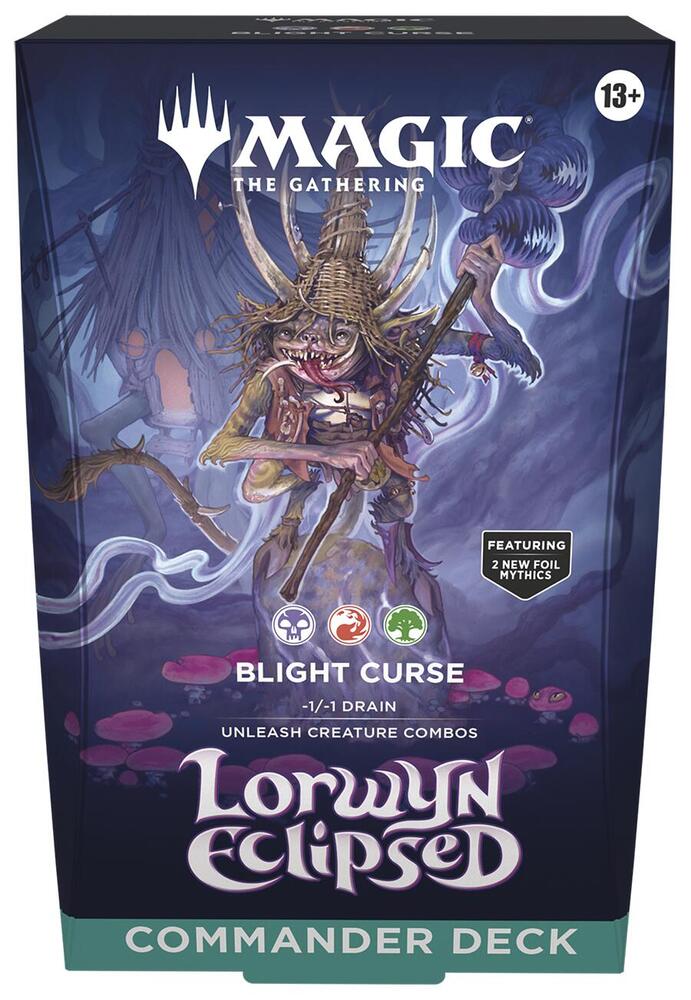 Magic - Lorwyn Eclipsed Commander - Deck - Blight Curse