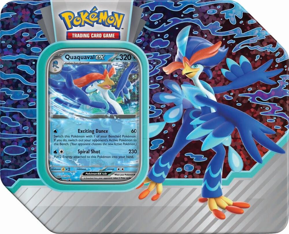 Pokemon - Paldea Partners Tin - Quaquaval