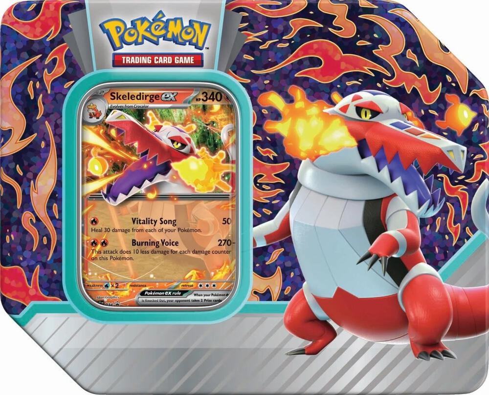 Pokemon - Paldea Partners Tin - Skeledirge