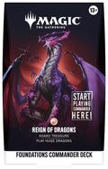 Magic - Foundations Commander - Deck - Reign of Dragons
