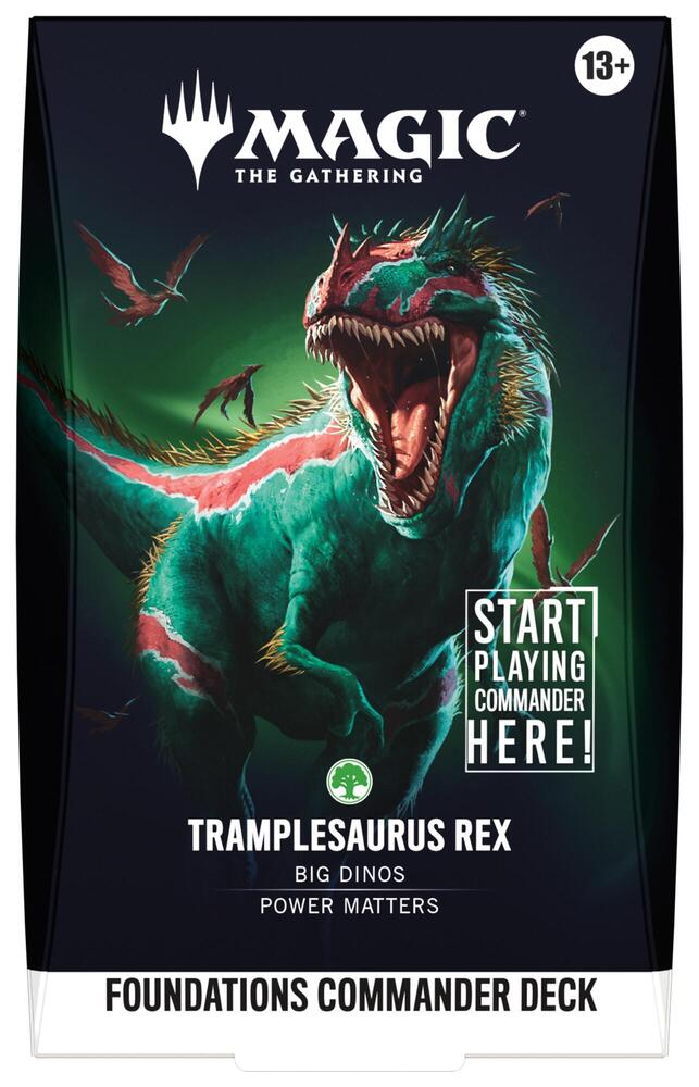 Magic - Foundations Commander - Deck - Tramplesaurus Rex