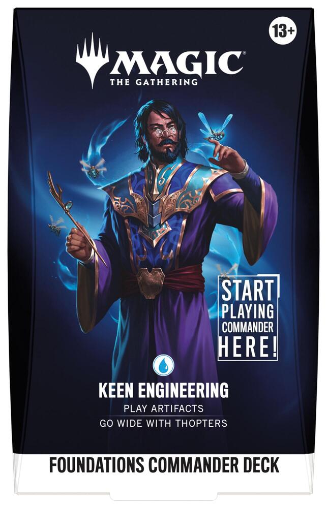 Magic - Foundations Commander - Deck - Keen Engineering