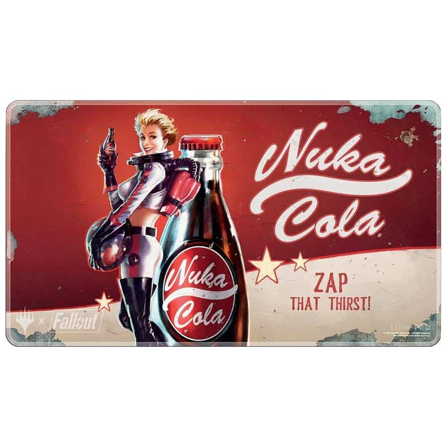 Accessories - Play Mat - Fallout Nuka Cola Holofoil